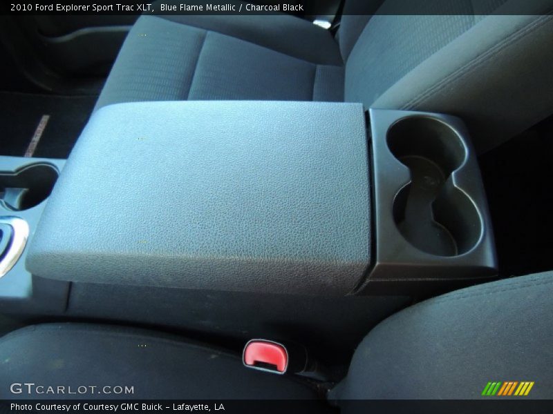 Blue Flame Metallic / Charcoal Black 2010 Ford Explorer Sport Trac XLT