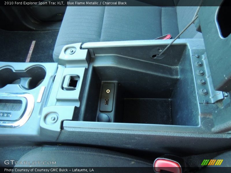 Blue Flame Metallic / Charcoal Black 2010 Ford Explorer Sport Trac XLT