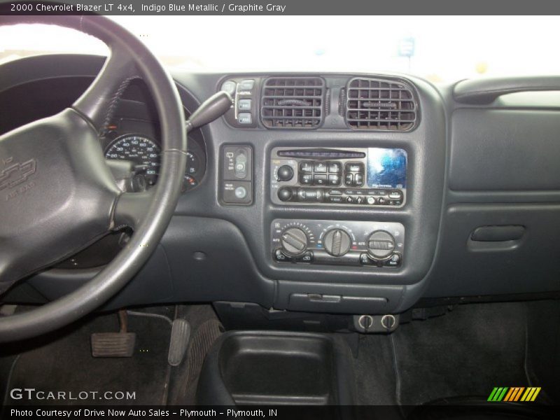 Indigo Blue Metallic / Graphite Gray 2000 Chevrolet Blazer LT 4x4