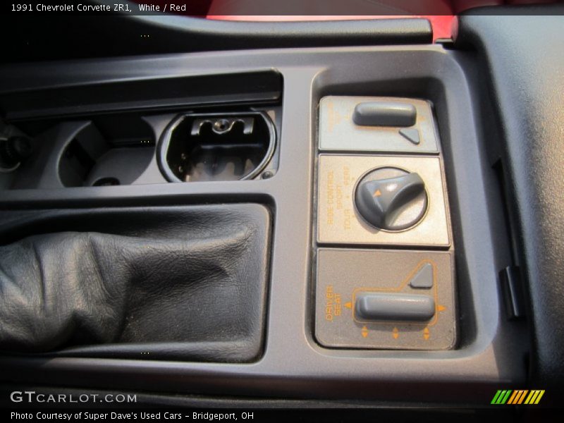 Controls of 1991 Corvette ZR1