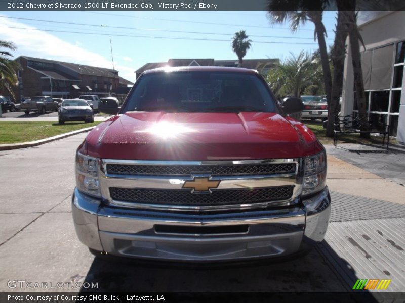 Victory Red / Ebony 2012 Chevrolet Silverado 1500 LT Extended Cab