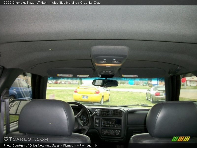 Indigo Blue Metallic / Graphite Gray 2000 Chevrolet Blazer LT 4x4