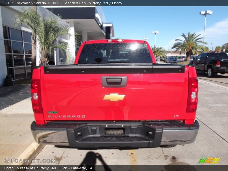 Victory Red / Ebony 2012 Chevrolet Silverado 1500 LT Extended Cab