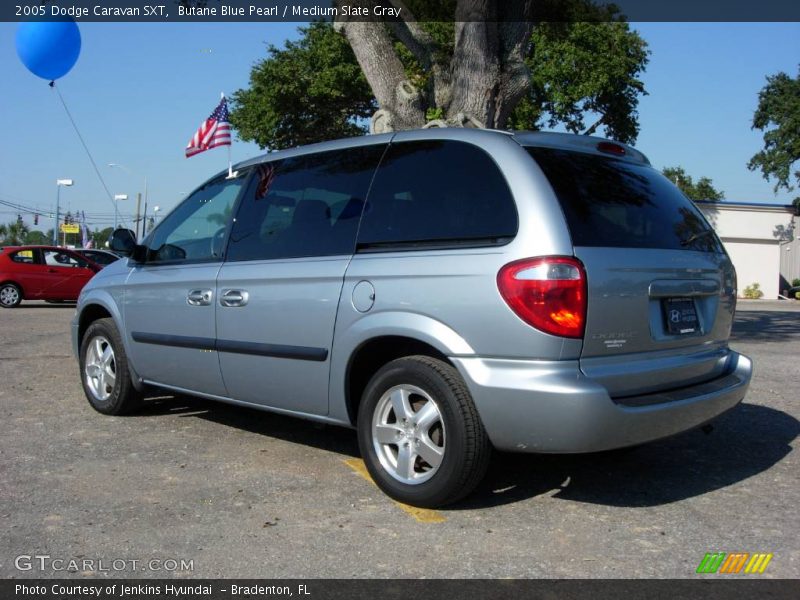 Butane Blue Pearl / Medium Slate Gray 2005 Dodge Caravan SXT