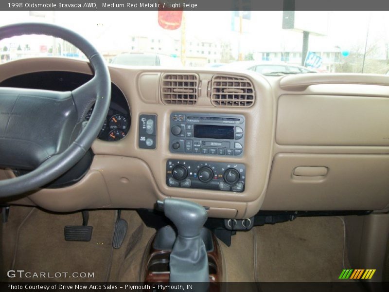 Medium Red Metallic / Light Beige 1998 Oldsmobile Bravada AWD