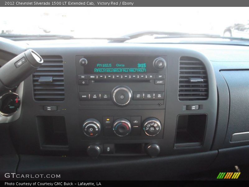 Victory Red / Ebony 2012 Chevrolet Silverado 1500 LT Extended Cab