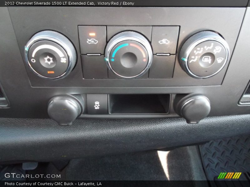 Controls of 2012 Silverado 1500 LT Extended Cab