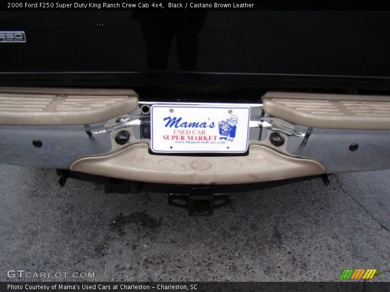 Black / Castano Brown Leather 2006 Ford F250 Super Duty King Ranch Crew Cab 4x4