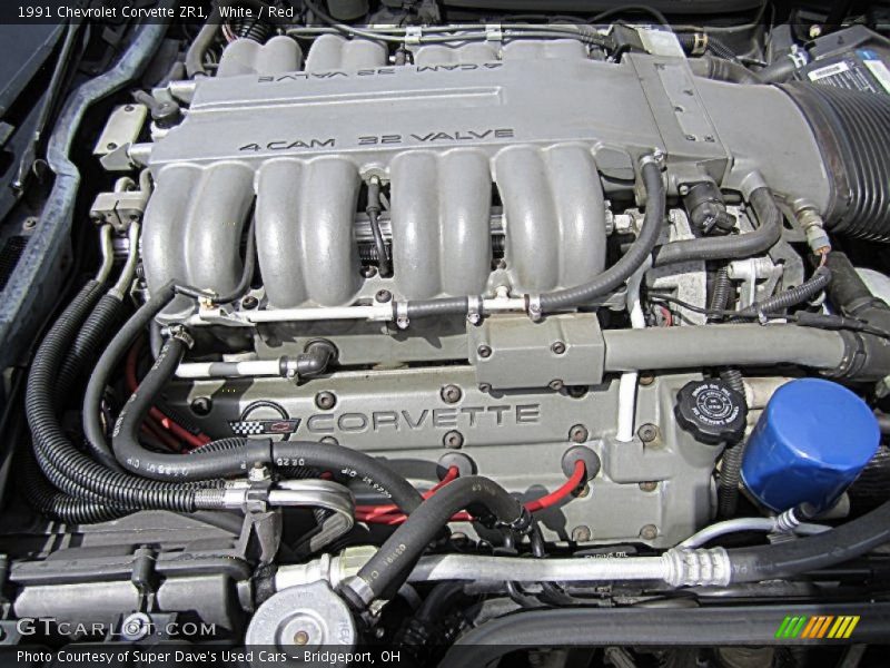  1991 Corvette ZR1 Engine - 5.7 Liter DOHC 32-Valve LT5 V8