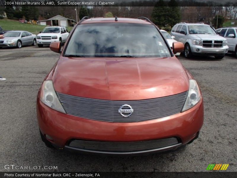 Sunlit Copper Metallic / Cabernet 2004 Nissan Murano SL AWD