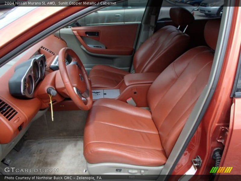 2004 Murano SL AWD Cabernet Interior