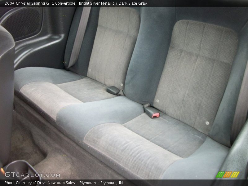 Bright Silver Metallic / Dark Slate Gray 2004 Chrysler Sebring GTC Convertible