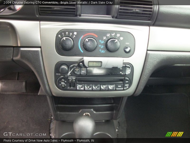Bright Silver Metallic / Dark Slate Gray 2004 Chrysler Sebring GTC Convertible