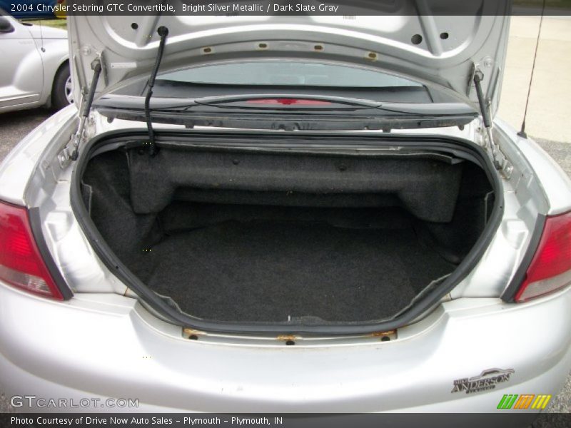 Bright Silver Metallic / Dark Slate Gray 2004 Chrysler Sebring GTC Convertible