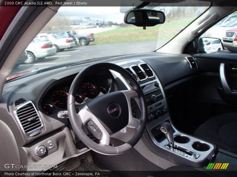 Red Jewel / Ebony 2009 GMC Acadia SLE AWD