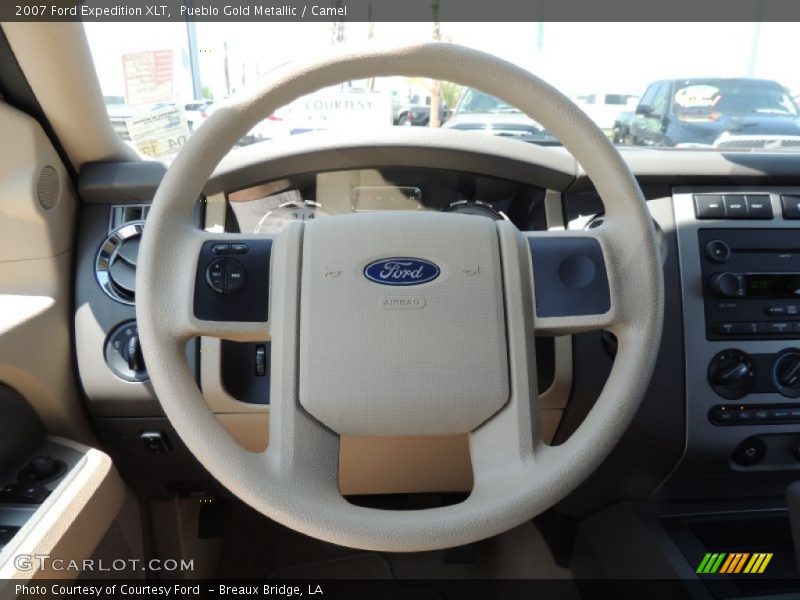 Pueblo Gold Metallic / Camel 2007 Ford Expedition XLT
