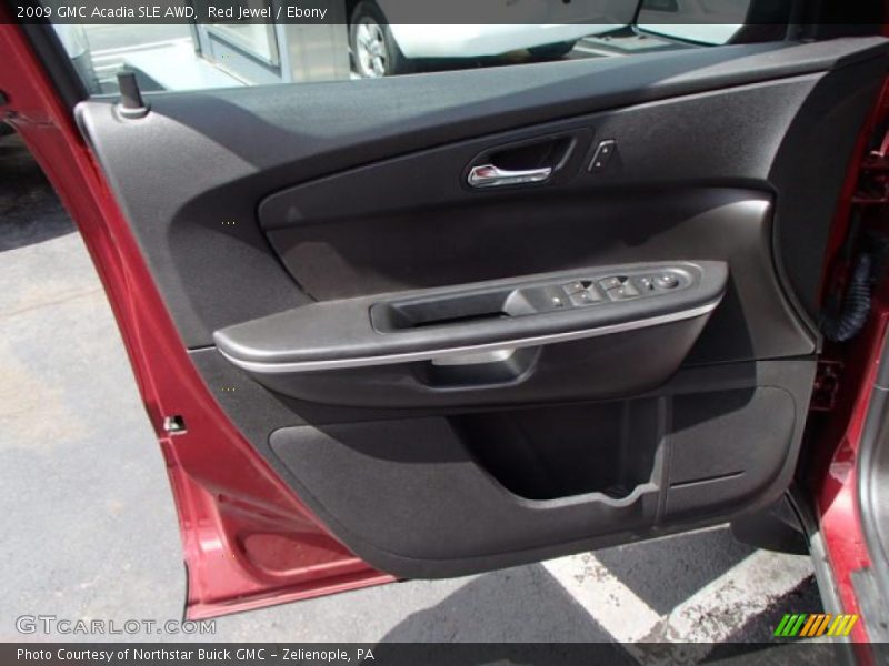 Red Jewel / Ebony 2009 GMC Acadia SLE AWD