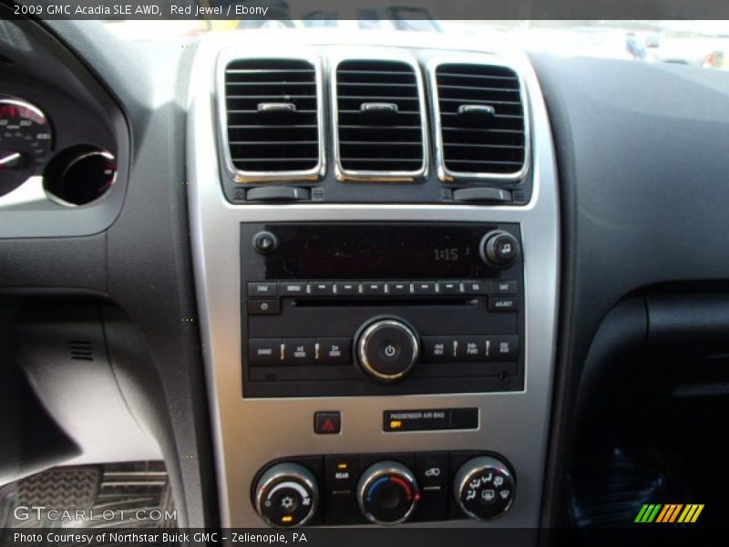 Red Jewel / Ebony 2009 GMC Acadia SLE AWD
