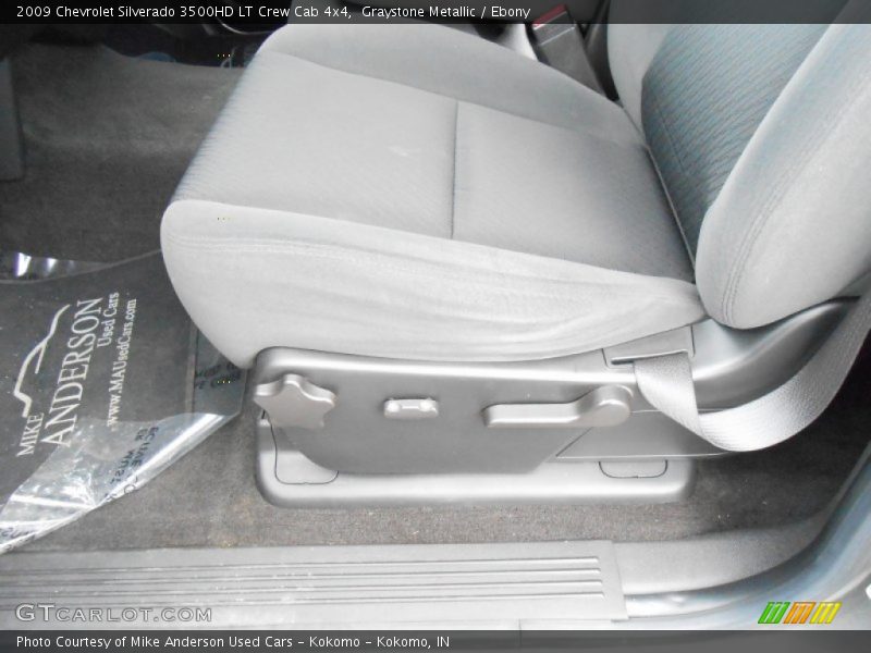 Graystone Metallic / Ebony 2009 Chevrolet Silverado 3500HD LT Crew Cab 4x4