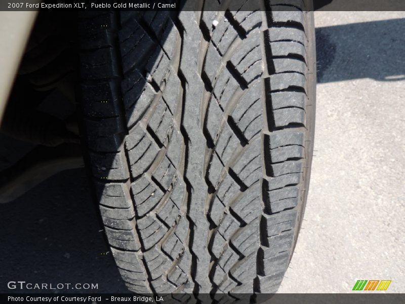 Pueblo Gold Metallic / Camel 2007 Ford Expedition XLT