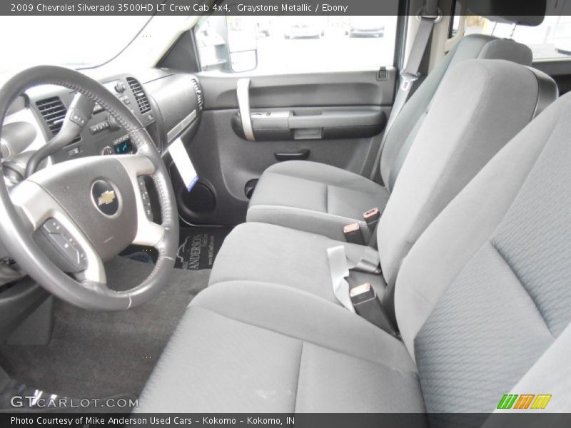 Graystone Metallic / Ebony 2009 Chevrolet Silverado 3500HD LT Crew Cab 4x4