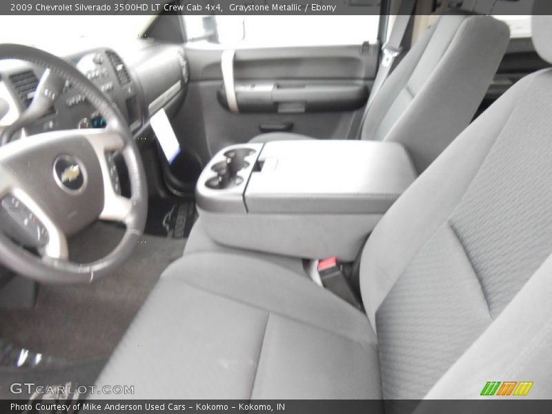 Graystone Metallic / Ebony 2009 Chevrolet Silverado 3500HD LT Crew Cab 4x4