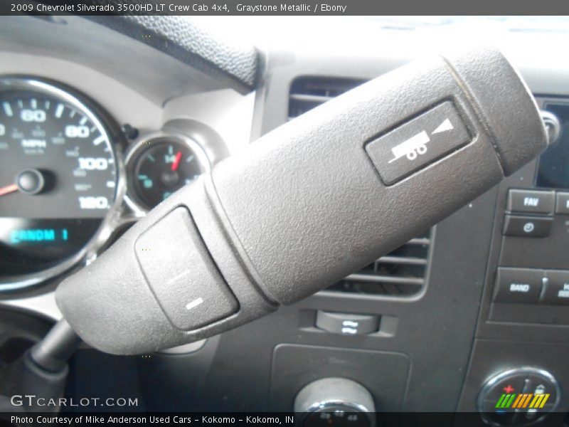 Graystone Metallic / Ebony 2009 Chevrolet Silverado 3500HD LT Crew Cab 4x4