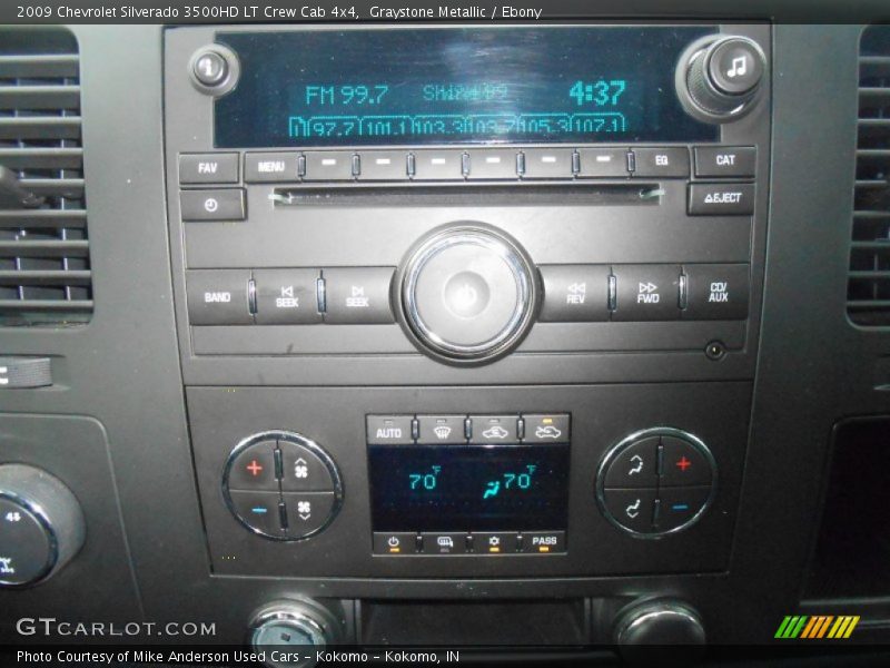 Graystone Metallic / Ebony 2009 Chevrolet Silverado 3500HD LT Crew Cab 4x4