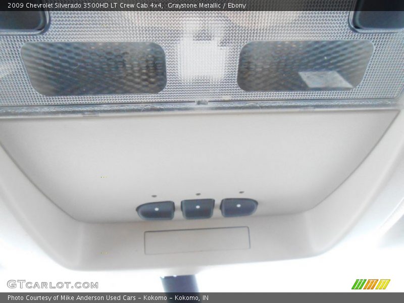 Graystone Metallic / Ebony 2009 Chevrolet Silverado 3500HD LT Crew Cab 4x4