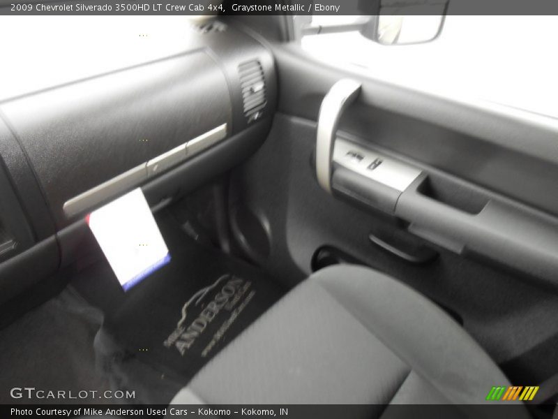 Graystone Metallic / Ebony 2009 Chevrolet Silverado 3500HD LT Crew Cab 4x4