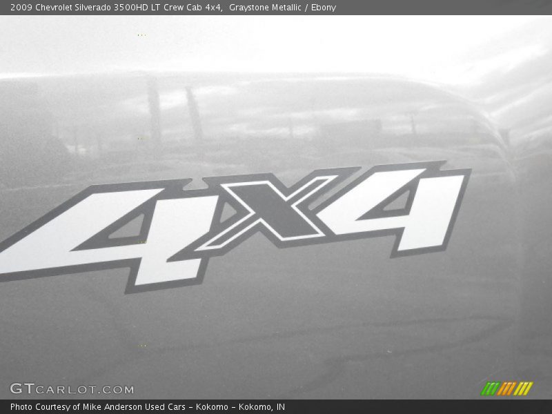 Graystone Metallic / Ebony 2009 Chevrolet Silverado 3500HD LT Crew Cab 4x4
