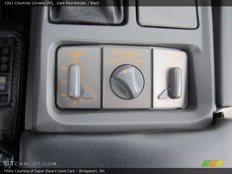 Controls of 1991 Corvette ZR1