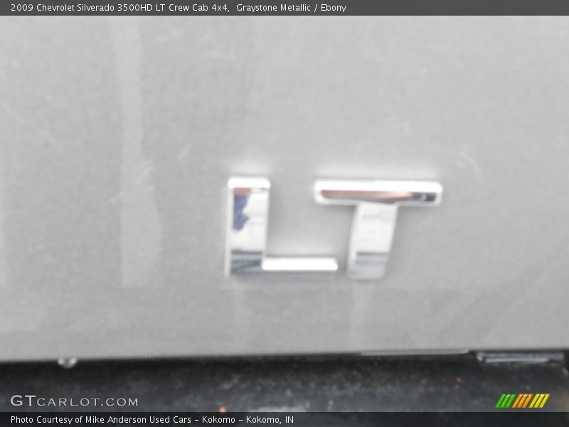 Graystone Metallic / Ebony 2009 Chevrolet Silverado 3500HD LT Crew Cab 4x4