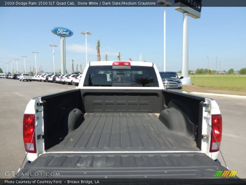 Stone White / Dark Slate/Medium Graystone 2009 Dodge Ram 1500 SLT Quad Cab