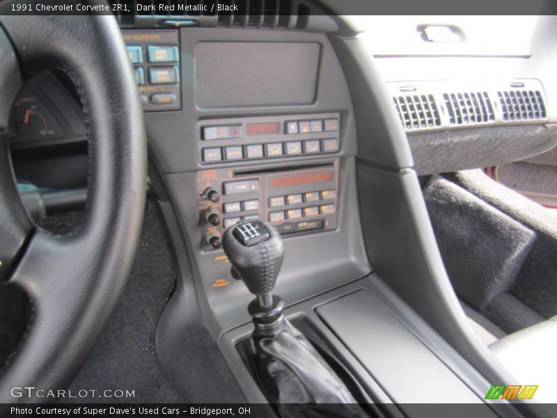 Controls of 1991 Corvette ZR1