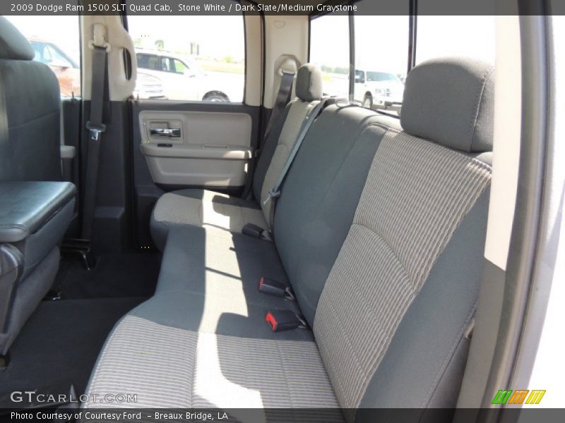 Rear Seat of 2009 Ram 1500 SLT Quad Cab