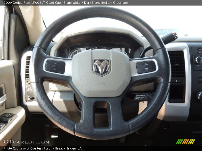  2009 Ram 1500 SLT Quad Cab Steering Wheel