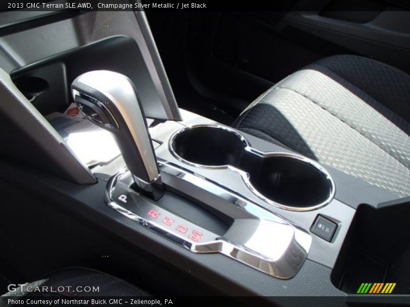 Champagne Silver Metallic / Jet Black 2013 GMC Terrain SLE AWD