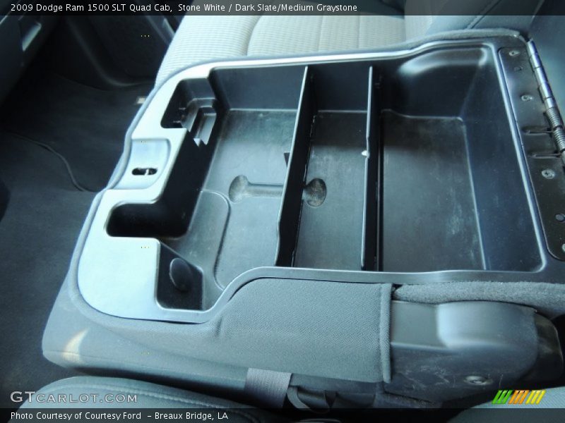 Stone White / Dark Slate/Medium Graystone 2009 Dodge Ram 1500 SLT Quad Cab