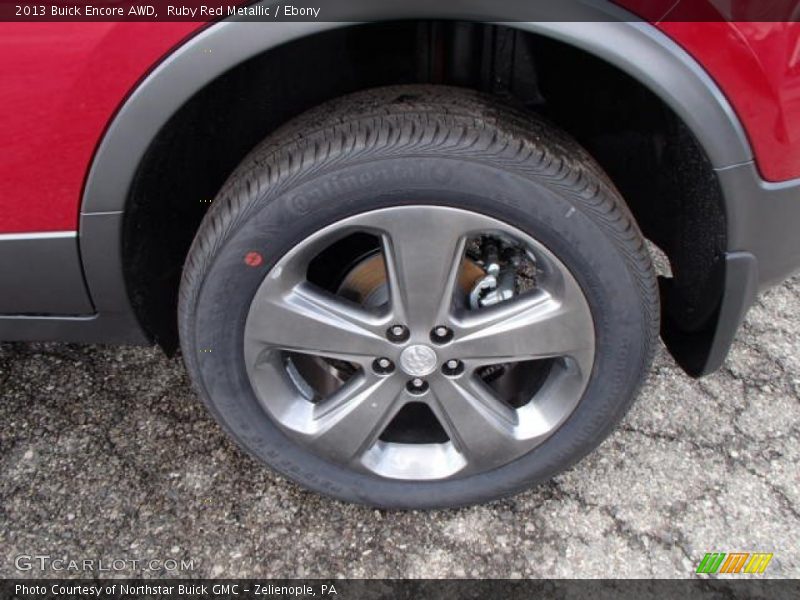 Ruby Red Metallic / Ebony 2013 Buick Encore AWD