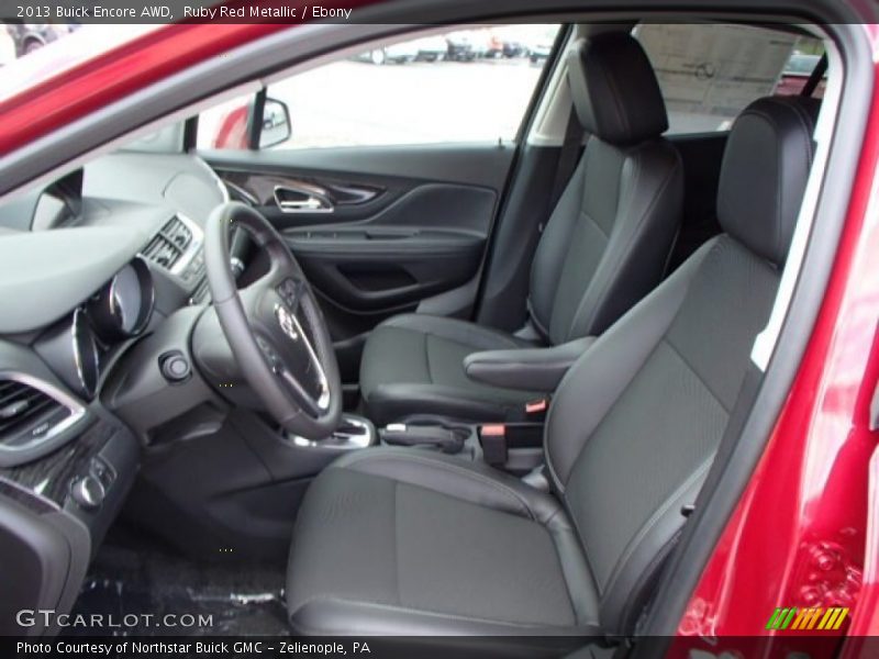 Ruby Red Metallic / Ebony 2013 Buick Encore AWD
