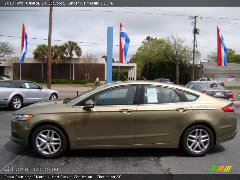  2013 Fusion SE 1.6 EcoBoost Ginger Ale Metallic