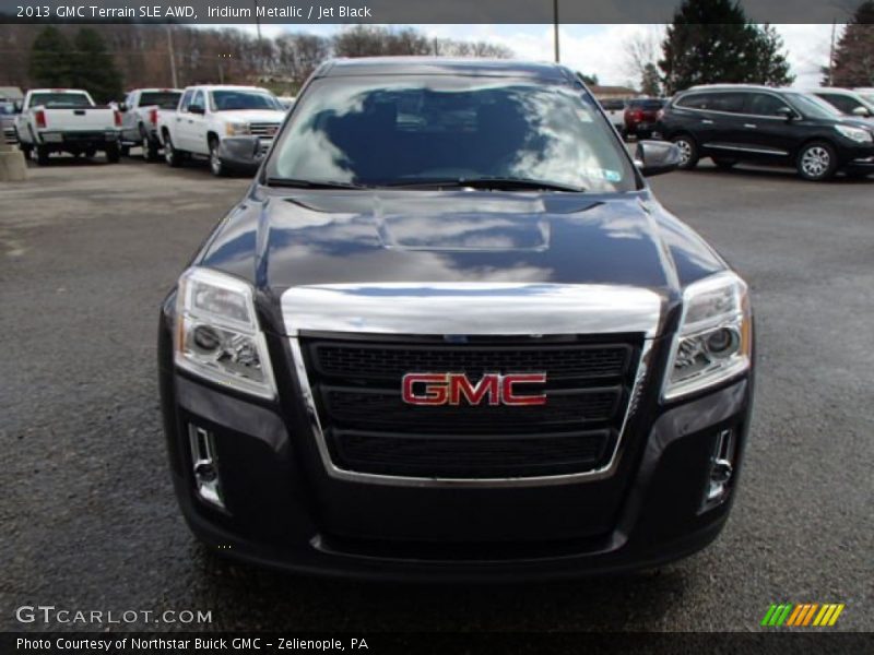 Iridium Metallic / Jet Black 2013 GMC Terrain SLE AWD