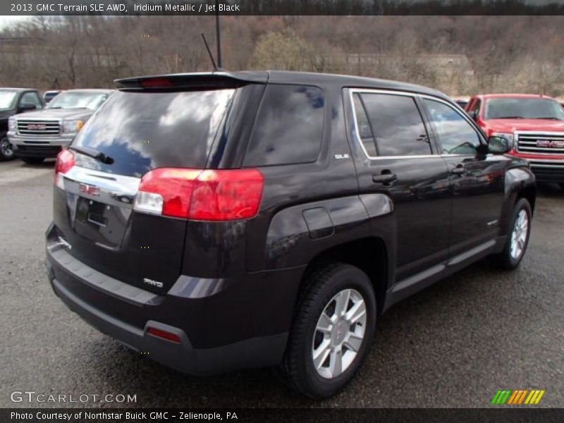 Iridium Metallic / Jet Black 2013 GMC Terrain SLE AWD