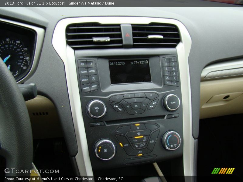 Controls of 2013 Fusion SE 1.6 EcoBoost