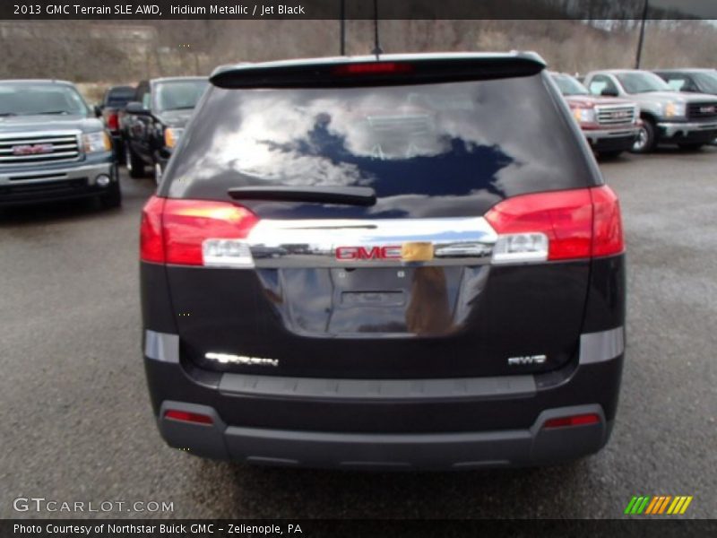 Iridium Metallic / Jet Black 2013 GMC Terrain SLE AWD