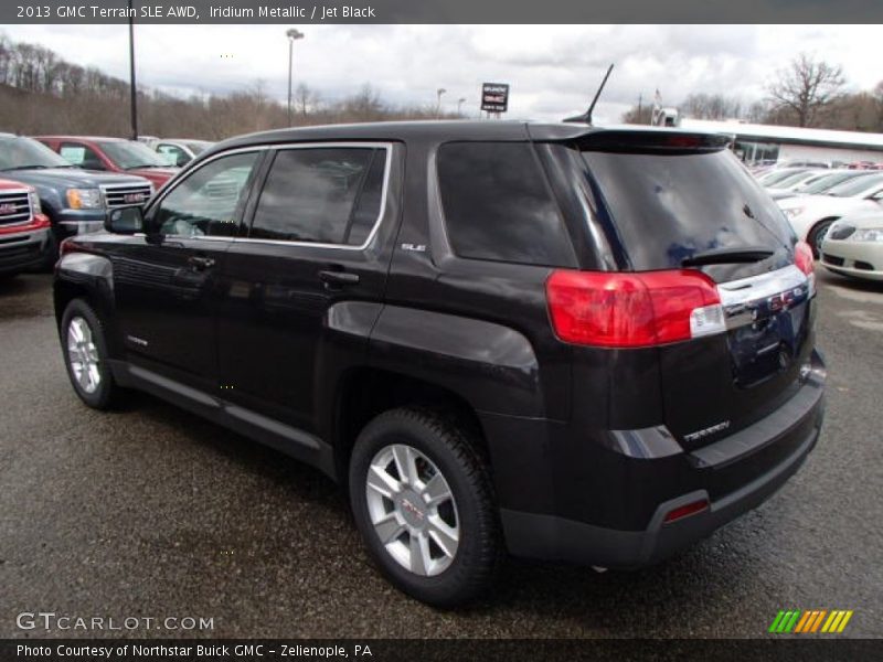 Iridium Metallic / Jet Black 2013 GMC Terrain SLE AWD