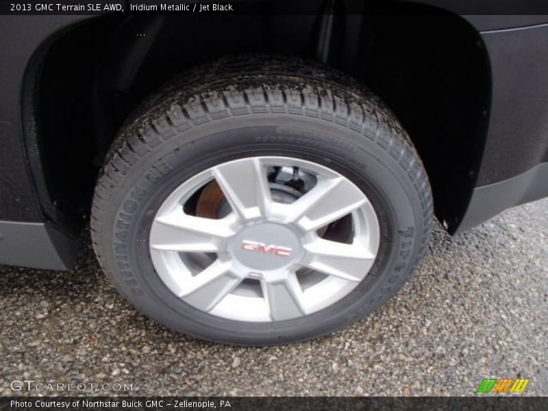 Iridium Metallic / Jet Black 2013 GMC Terrain SLE AWD
