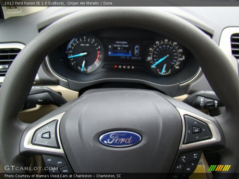 Ginger Ale Metallic / Dune 2013 Ford Fusion SE 1.6 EcoBoost