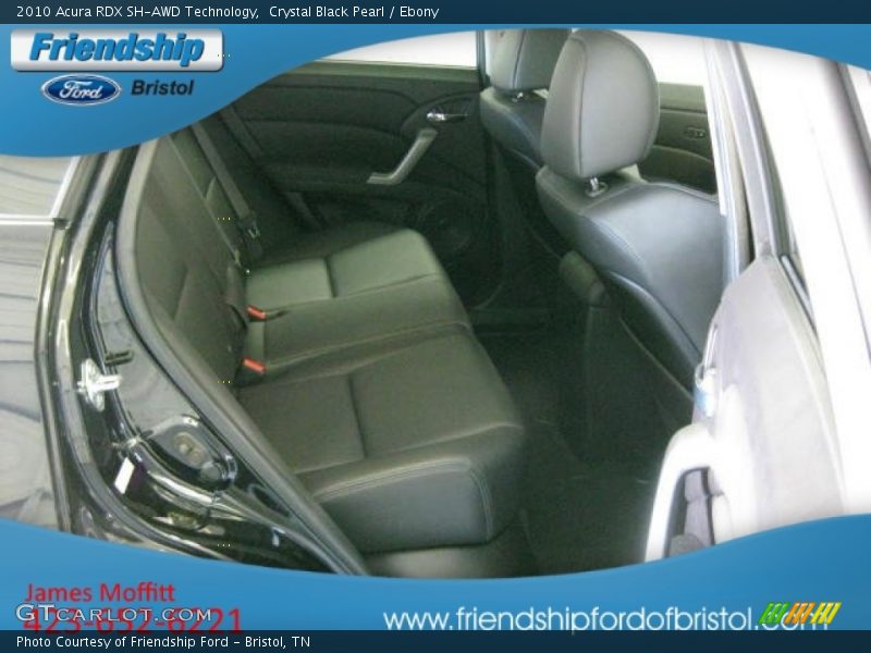 Crystal Black Pearl / Ebony 2010 Acura RDX SH-AWD Technology